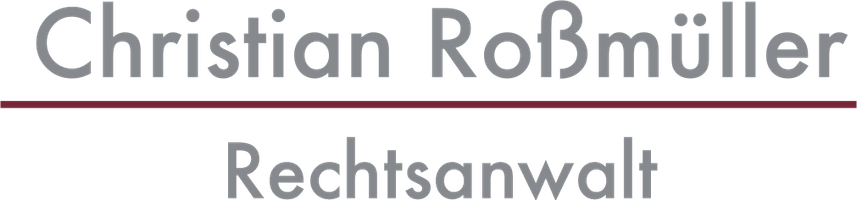 Christian Roßmüller Rechtsanwalt